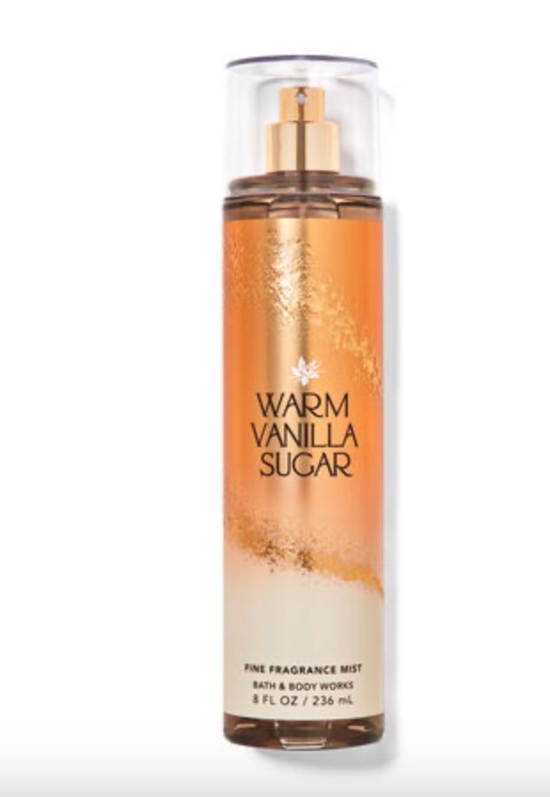 Body Splash Warm Vanilla Sugar Bath & Body Works