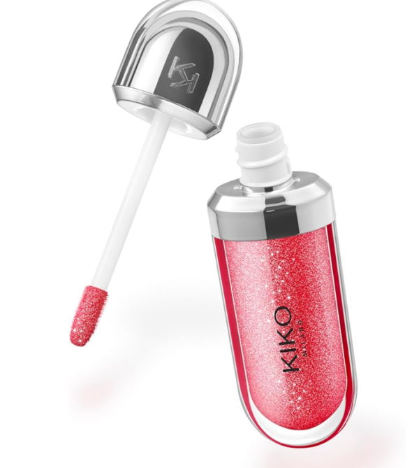 Kiko Milano 3D Hydra Lipgloss Cor 12 Pearly Amaryllis Red - Image 4
