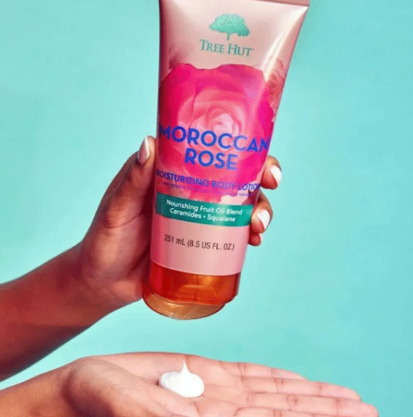 Tree Hut - Creme Hidratante Corporal Body Lotion Moroccan Rose - Imagem 3
