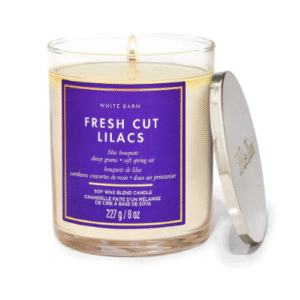 Vela aromática Bath & Body Works  Fresh Cut Lilacs