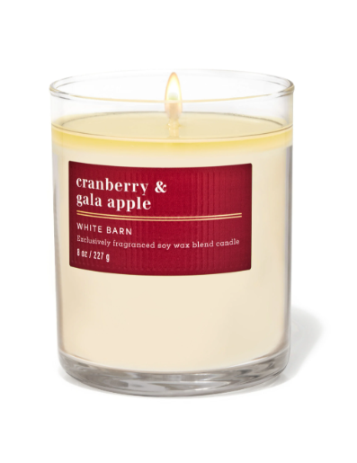 Vela aromática Bath & Body Works Cranberry & Gala Apple
