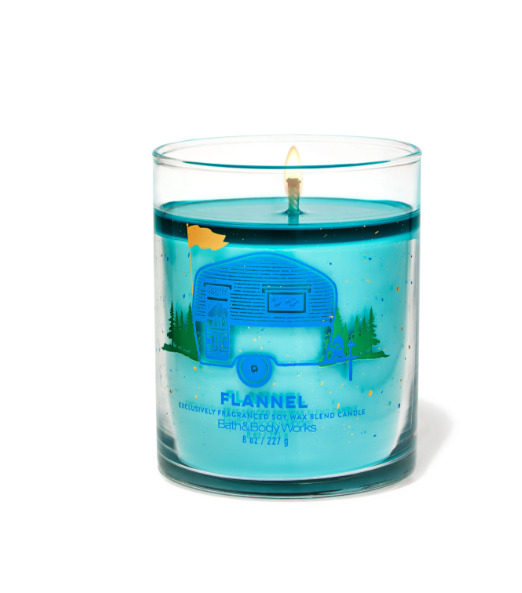 Vela aromática Bath & Body Works Flannel