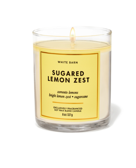 Vela aromática Bath & Body Works Sugared Lemon Zest