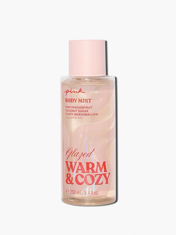 Body Mist Warm & Cozy Victoria's Secret Pink