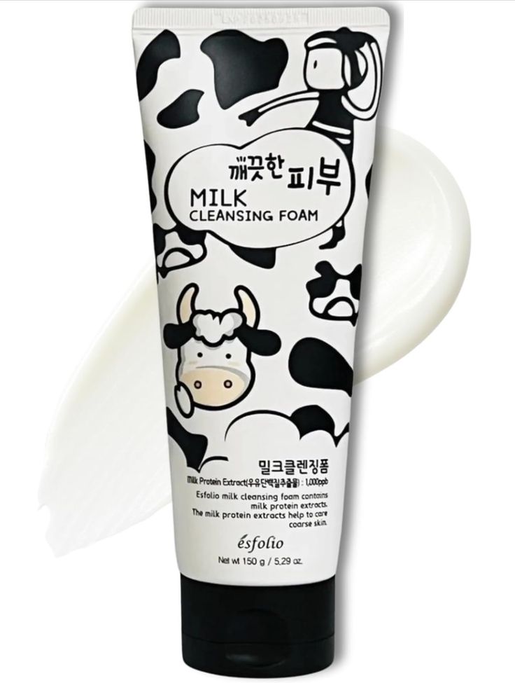 Esfolio Espuma de limpeza de leite